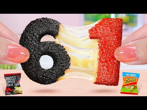 Best Chicken Nuggets 2025 🍟 Mini 61 Number Shaped Chicken Cheese Recipe 6️⃣1️⃣ Tina Mini Cooking