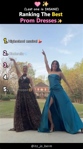 Ranking the Best Prom Dresses Ever 💖✨