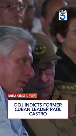 DOJ indicts former Cuban leader Raúl Castro #breakingnews