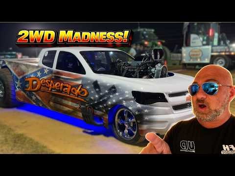 This Pull Had EVERYTHING… 2WD Trucks & Wild Tractors