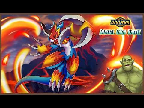 Digimon Digital Card Battle - We have Flamedramon, we've already beaten the game