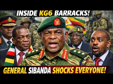 BREAKING: Inside KG6 Military Barracks, General Valerio Sibanda Speaks And He Changed Everything