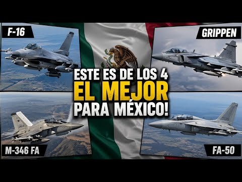México busca nuevos AVIONES de COMBATE 43 AÑOS DESPUÉS! ESTAS SON LAS 4 OPCIONES AL DETALLE!