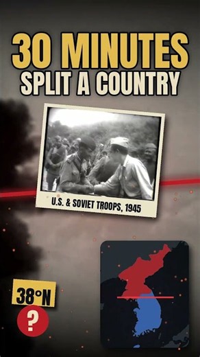 Why Is Korea Still Divided ? #shorts #war
