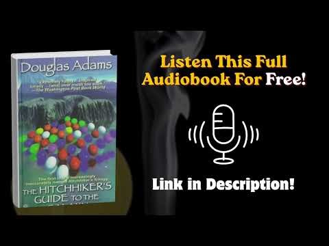 The Hitchhiker’s Guide to the Galaxy Audiobook by Douglas Adams | Sci-Fi Comedy