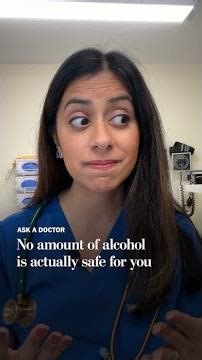 No amount of alcohol is actually safe for you