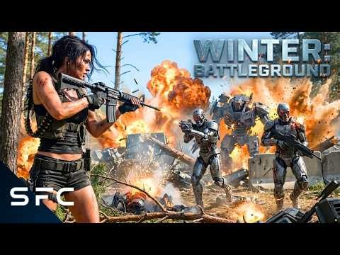 An AI-Controlled Regime Sends Cybernetic Soldiers to Hunt Him | Winter: Battleground | Full Movie