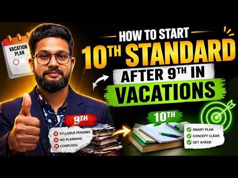 HOW TO START 10TH STANDARD AFTER 9TH IN VACATIONS | JR TUTORIALS |