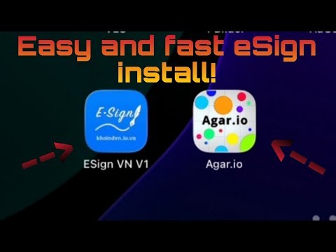*TUTORIAL* HOW TO INSTALL *ESIGN* ON ANY IOS DEVICE (Easy Method)