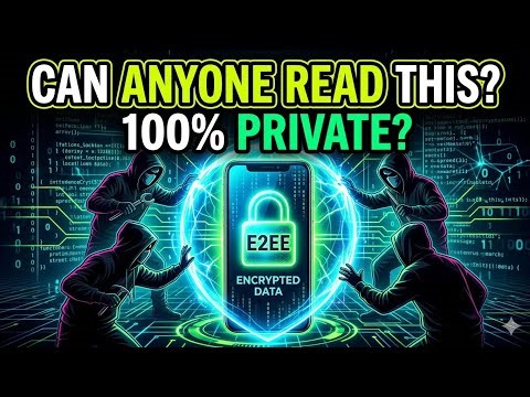 End-to-End Encryption Explained Simply 🔐 | How Your Messages Stay Private!