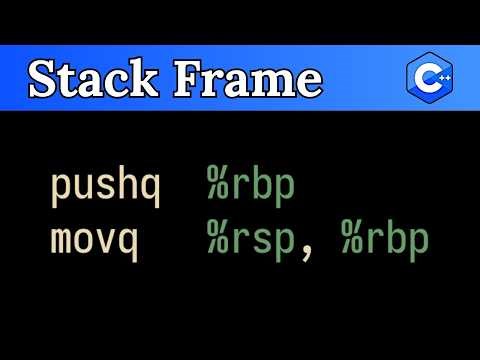 x86 Assembly Stack Frames Explained | C++ Tutorial