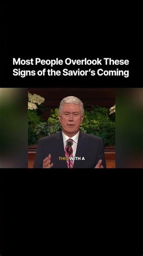 Most People Overlook These Signs of the Savior’s Coming | Dieter F. Uchtdorf #love #jesus #faith
