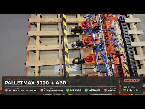 STAKMA: PALLETMAX 8000 + ABB | Lithuania