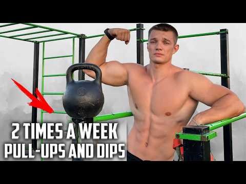 How to Get Ripped with Only a Pull-Up Bar and Dips (Full Workout Program)