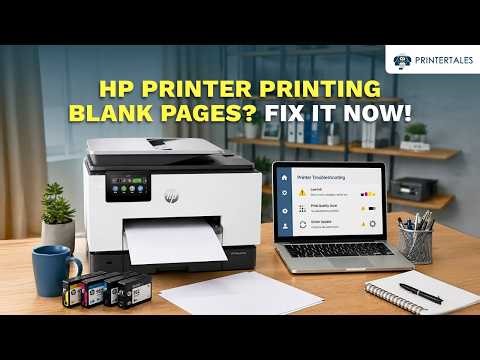 HP Printer Printing Blank Pages? Fix It Now | Printer Tales