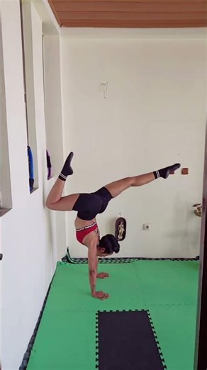 Try this Wall Back Bend Challenge🤯