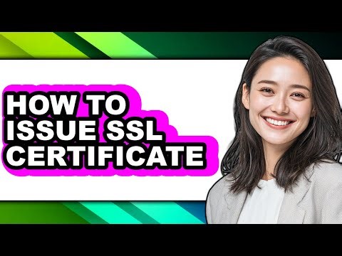 How to Issue Ssl Certificate - Step by Step