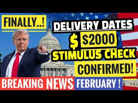 🔥$2000 Stimulus Checks💰SENDING Out Immediately IF...?🎉Social Security MARCH Pay📈 SSI,SSDI✅