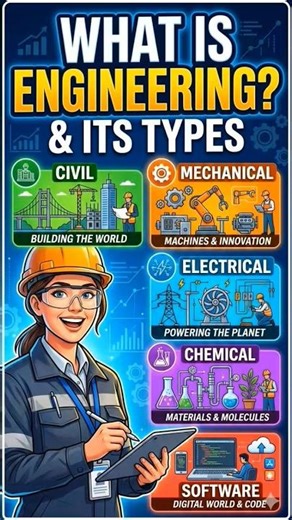 what is engineering | types of engineering Explained! | #engineering #education
