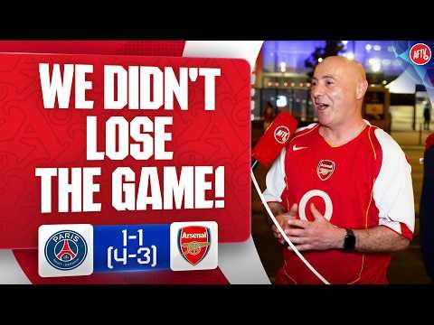We Didn't Lose The Game, We Lost On Penalties! (Julian) | PSG 1-1 (4-3) Arsenal