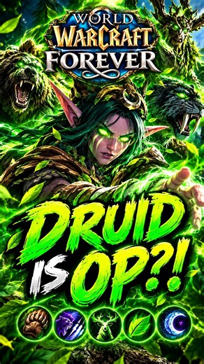 Is Druid the BEST Class in WoW: Forever?