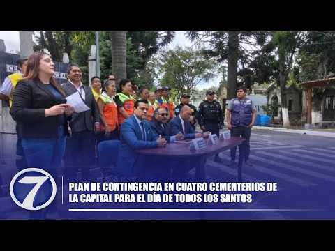 Contingency plan for four cemeteries in the capital for All Saints' Day