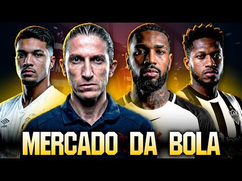 FILIPE LUÍS FORA DO FLAMENGO | Gerson no CORINTHIANS? | Fred no GALO? | Marcos Leonardo NO SANTOS?
