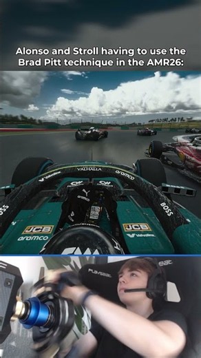 Alonso and Stroll Use the Brad Pitt Technique