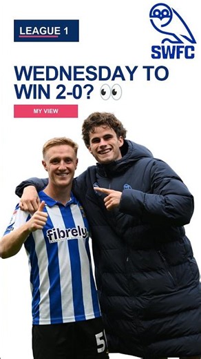 Sheffield Wednesday to Make It 10 Unbeaten? I'm Backing a 2-0 Win! 🦉🔥#SheffieldWednesday #SWFC