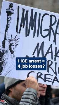 1 ICE arrest = 4 job losses?