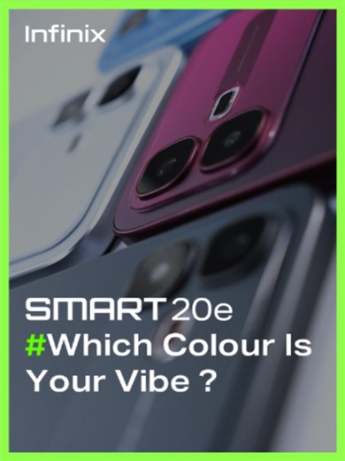 Four colours, four different vibes! 👀🎨📱 Meet the Infinix SMART 20e in Deep Cherry, Hush Blue, Silver Dancer and Night Pulse. 🍒💙✨🌙 Whether you’re into bold colours or a sleek, low-key look, there’s a vibe for everyone! So, which colour are you picking? Drop your choice in the comments! 👇💚 🛍️ Available now di Infinix Official Brand Store dan official e-commerce platforms! 💚✨ #Infinix #InfinixMalaysia #SMART20e #KiniLebihSMART #NowAvailable