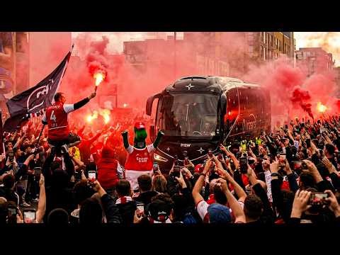The Night Arsenal REACHED the UCL Final 😳❤️ | Highlights