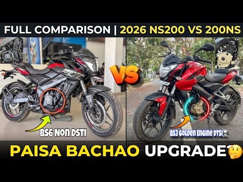 2026 Bajaj Pulsar NS200🔥 Full Comparison With 200NS💀| Paisa Bachao Upgrade | Patna Bikes