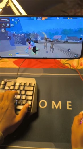 How to play free fire with keyboard mouse in mobile | ⌨️ 🖱📱 full setup without app no activation