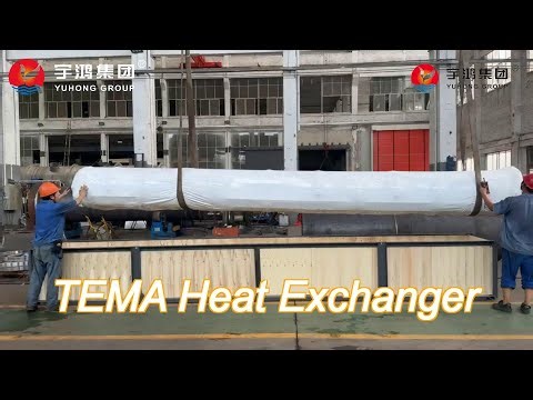 asme viii-1 certified tema bew heat exchanger with sa516 gr485 shell for chemical processing