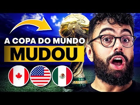 COPA do MUNDO 2026 | como vai funcionar a Copa de seleções da FIFA?