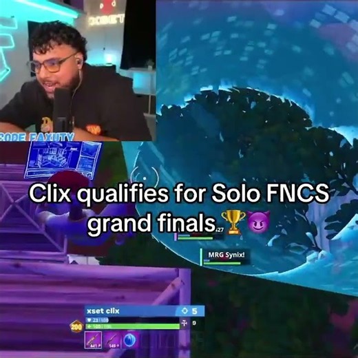Clix QUALIFIES for Solo FNCS Grand Finals 🏆😈