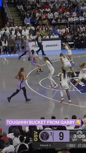 Gabby's Finals Play: Atlanta Leads the Game