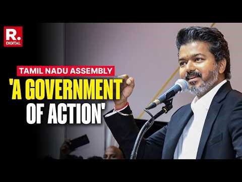 Tamil Nadu Assembly: New Tamil Nadu CM Joseph Vijay's Powerful Speech After Floor Test Win