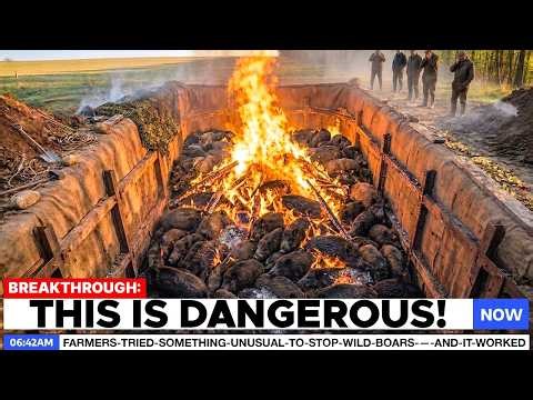 Farmers Tried Something Unusual to Stop Wild Boars — And It Worked