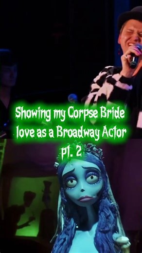 Broadway Actor Sings Corpse Bride Live! #impressions #corpsebride #dannyelfman #broadway