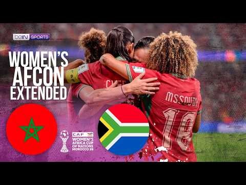 Morocco vs South Africa | Women's Africa Cup of Nations EXTENDED HIGHLIGHT |08/08/2026|beINSportsUSA