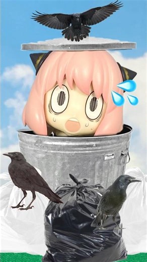 【SPY×FAMILY】ダミアンにゴミに捨てられるアーニャ⁉︎ #spyxfamily #anya #anyaforger #yorforger