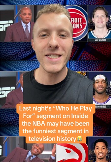 Inside the NBA will forever be the greatest sports television show ever😭 (via: @ESPN) #insidethenba #charlesbarkley #nbamemes #nbabasketball