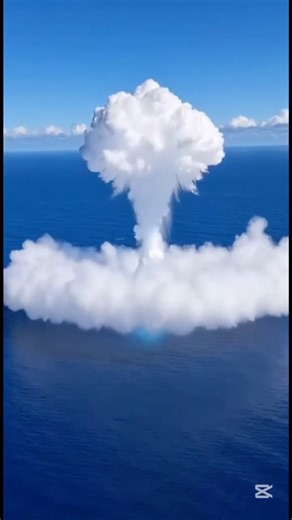 What happened when dry ice meets ocean ???😳 #facts #shorts #viral #coolthings