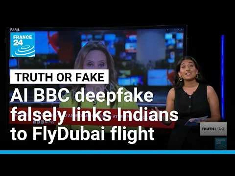 AI deepfake of BBC report falsely links Indians to FlyDubai hijacking attempt • FRANCE 24 English