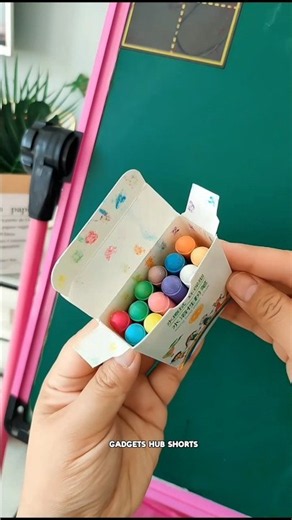 I Bought These AMAZING Colourful Waterproof Chalks🖍️Perfect for Blackboards Making Drawings #Shorts