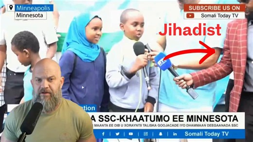 Somalian Jihadist & unregistered Foreign Agent - Ali Khalif Jama (Ali Khalif Bulqas) had children sing Somalia's national anthem at the beginning of a Jamal Osman Campaign rally for Minneapolis City Council. @FBIMinneapolis @TheVillaSomalia @US2SOMALIA @StateDept_NEA