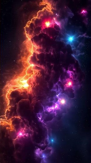 🌌 When Stars Collide — Nebula Explosion 4K