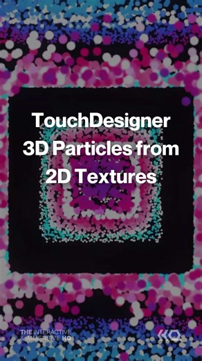 Jack DiLaura walks you through generating 3D particles from textures using new POP-based workflows! This tutorial and 100 other TouchDesigner videos are over on our YouTube channel ▶ (or comment for the link) #interactiveimmersivehq #touchdesigner #touchdesignercommunity #touchdesignervisuals #touchdesignertutorial